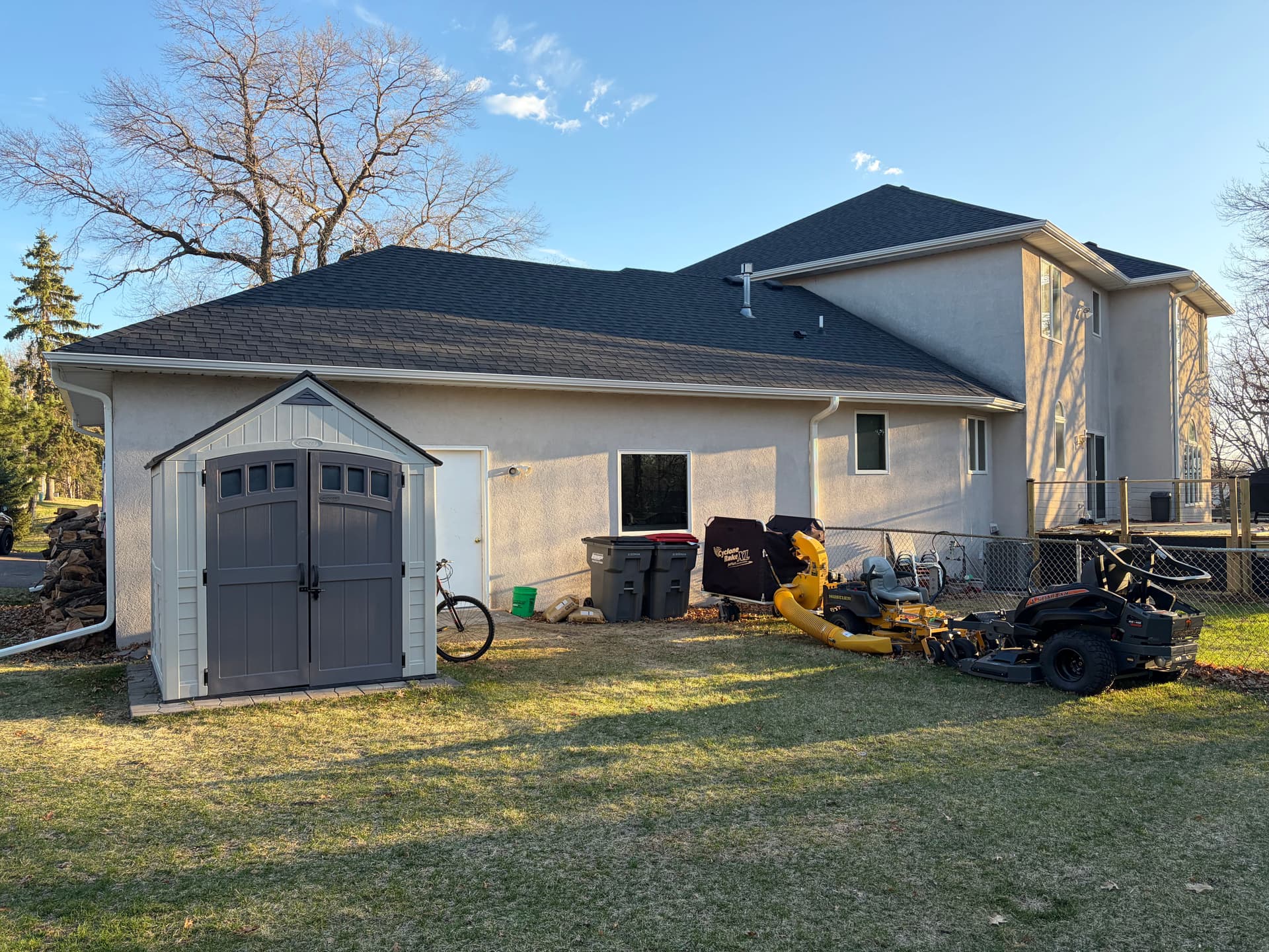 Gallery photos for Custom Gutter System Install on Cambridge Home: Image #6