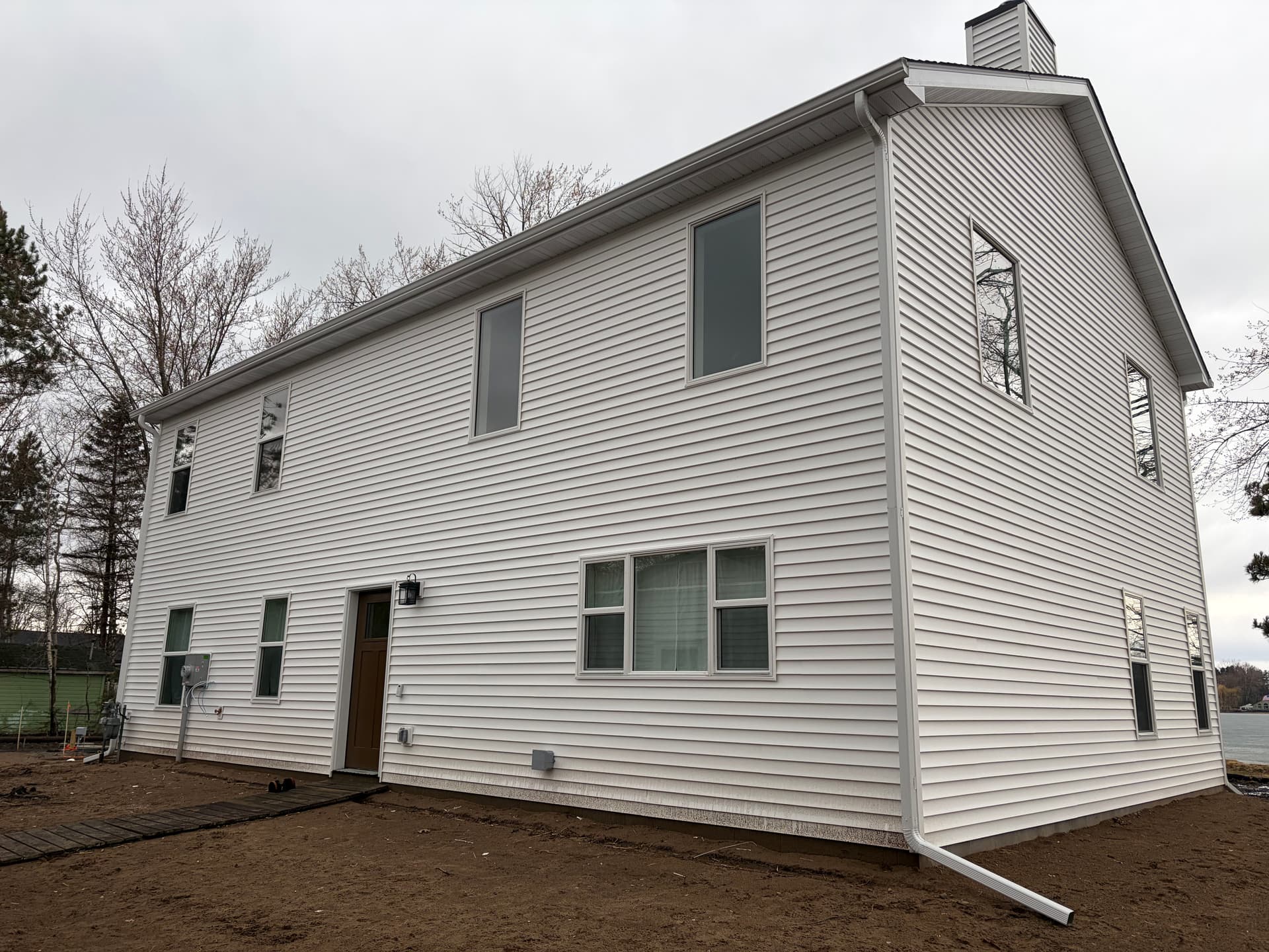 Gallery photos for Modern Home Gutter Installation in Isanti: Image #1